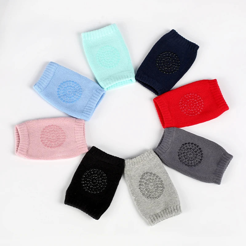Genouillières antiderapantes pour bébé - Confort et protection