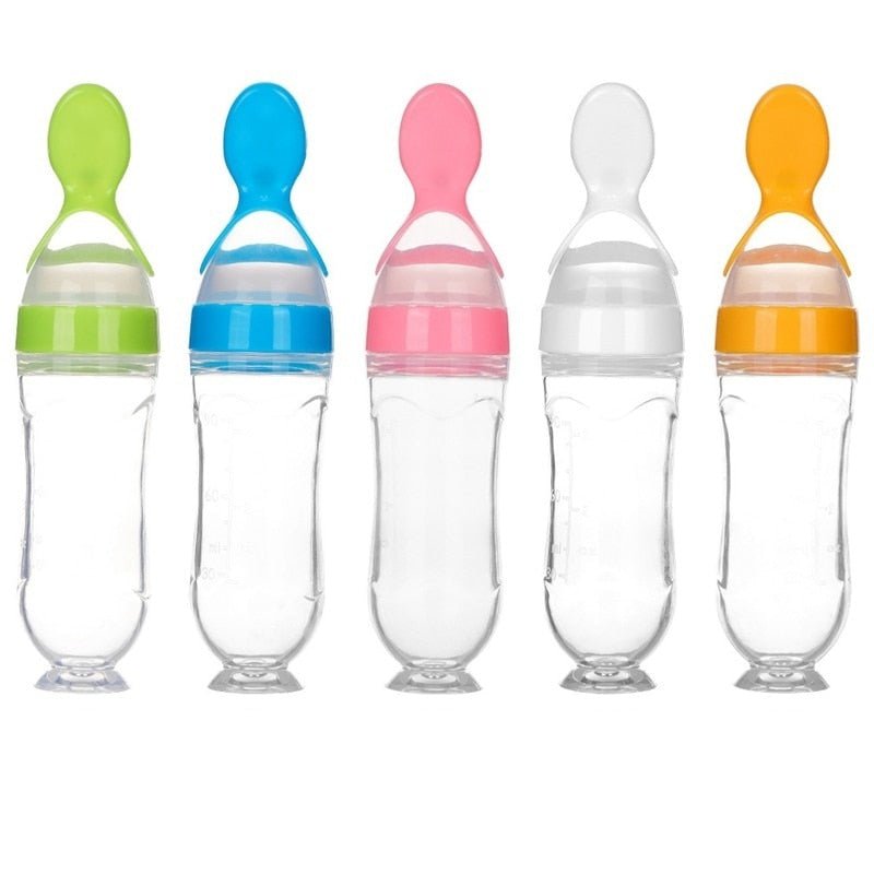 Biberon avec cuillère pour nouveau - né | EasyBottle™ - L'Univers des Petits