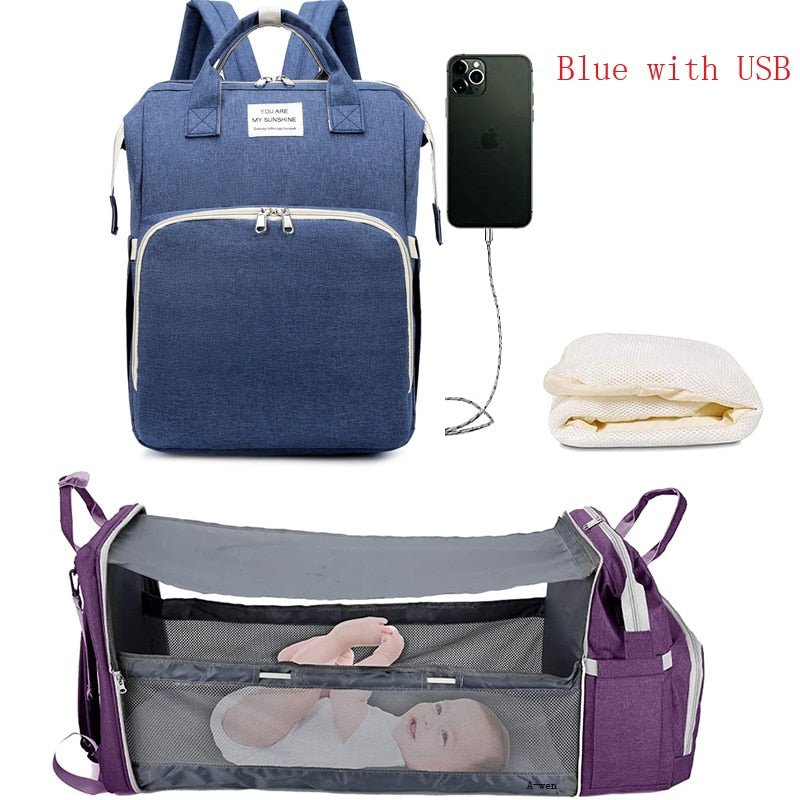 Sac à langer portatif | Berceau de voyage BabyNappy™ - L'Univers des Petits