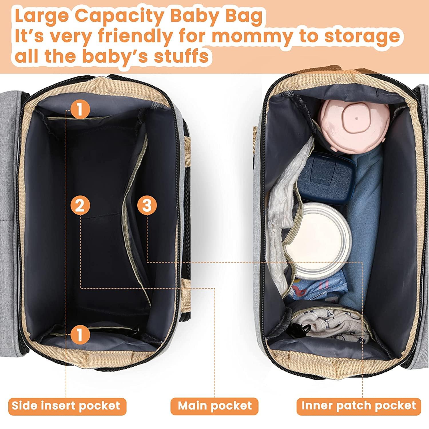 Sac à langer portatif | Berceau de voyage BabyNappy™ - L'Univers des Petits