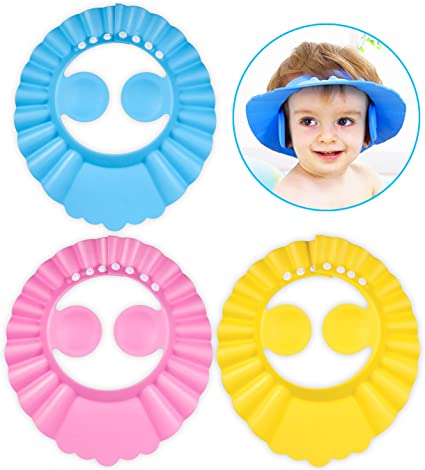 Visière chapeau pour douche bébé I ShampooCap™ - L'Univers des Petits